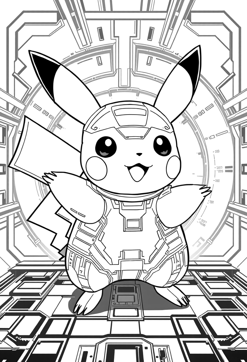 Pikachu open the door to the future