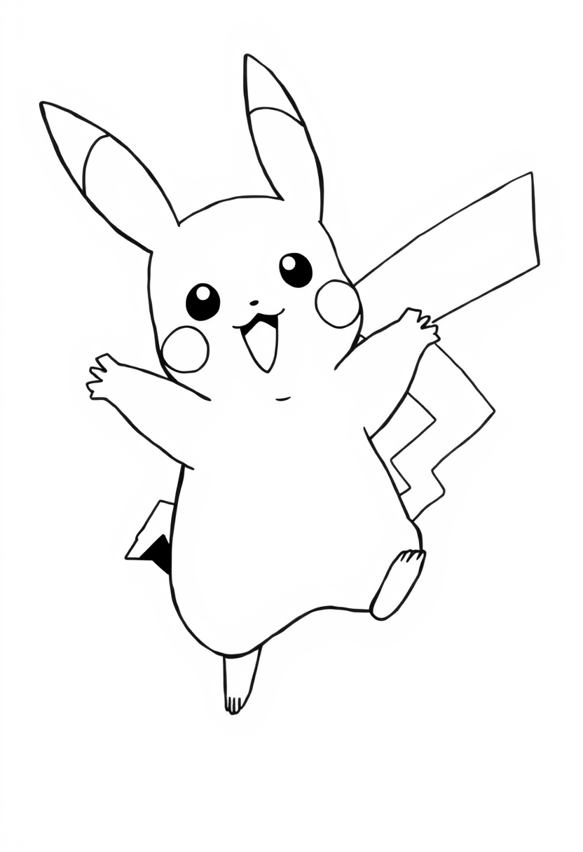 cute pikachu is dancing