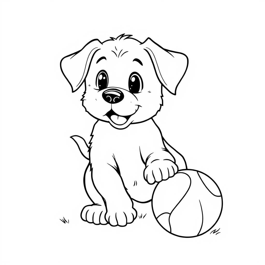 puppy-with-ball