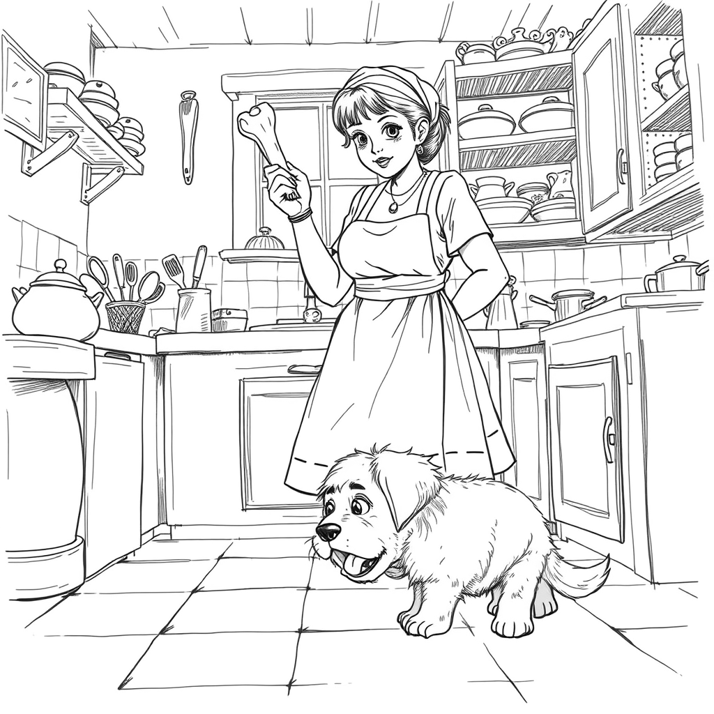 puppy-in-the-kitchen