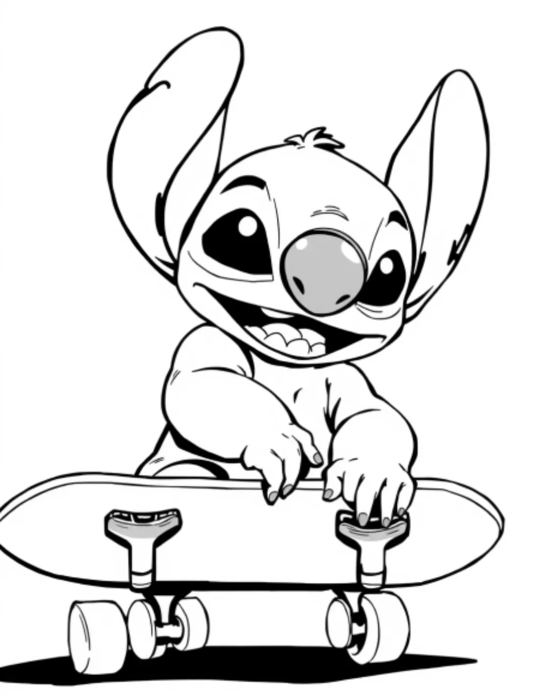 Stitch Coloring Pictures