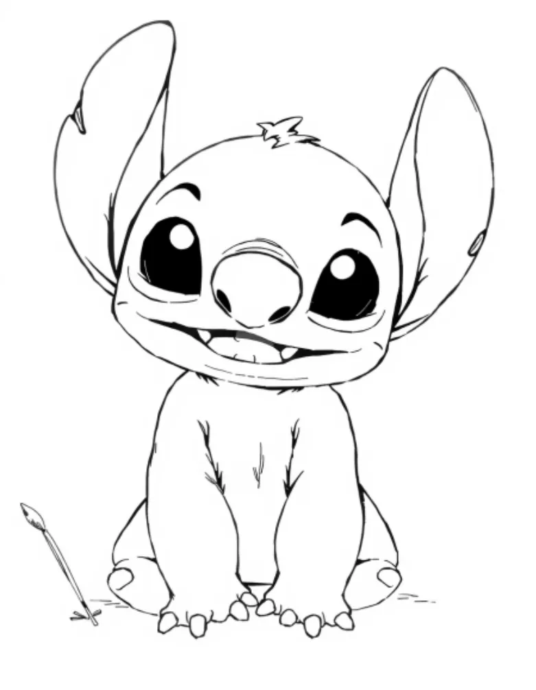 Coloring Pages Stitch