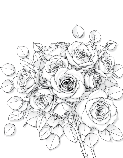 Thousands Of Faded Petals Lie