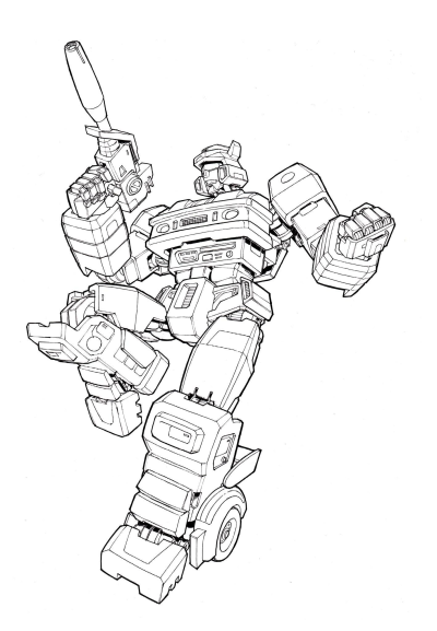 Ironhide Firing His Cannon