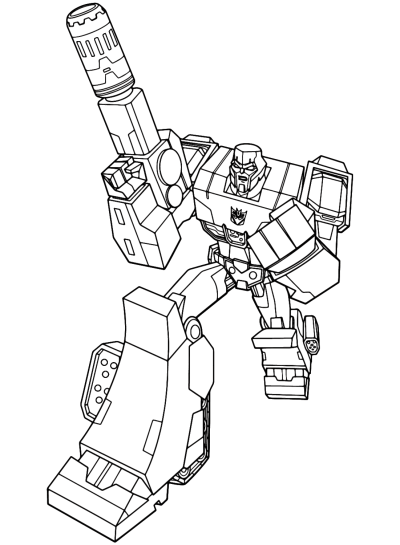 Megatron Activating His Energon Mace