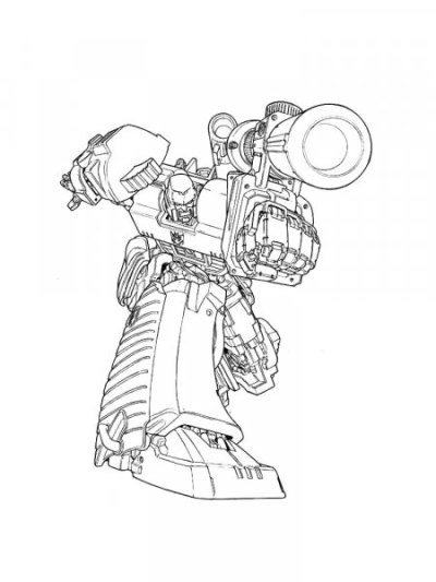 Megatron Launching Missiles