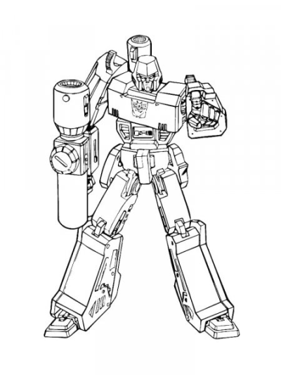 Megatron Coloring Pages