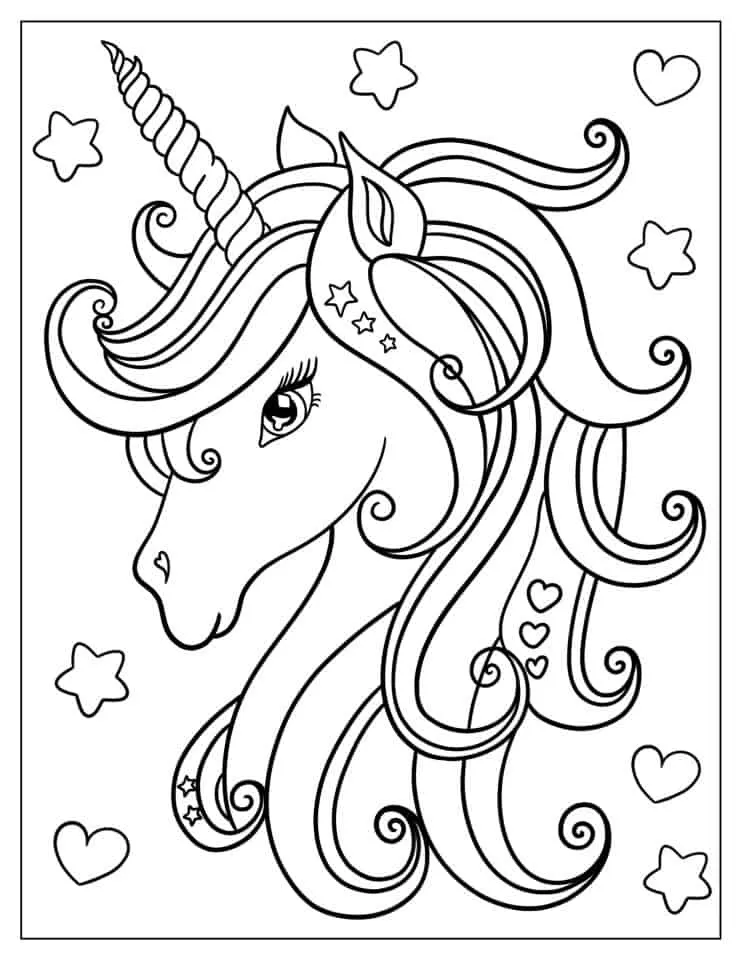 Unicorn Coloring Pages: A Magical Way to Unleash Your Creativity