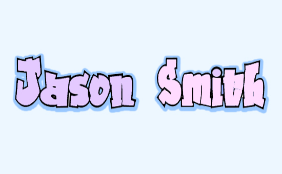 Graffiti coloring page Jason Smith