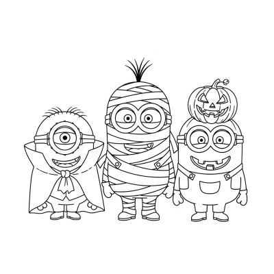 Halloween costume Minions