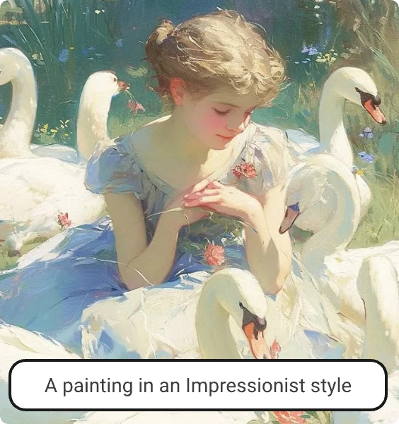 Gerar prompt de estilo a partir de uma pintura